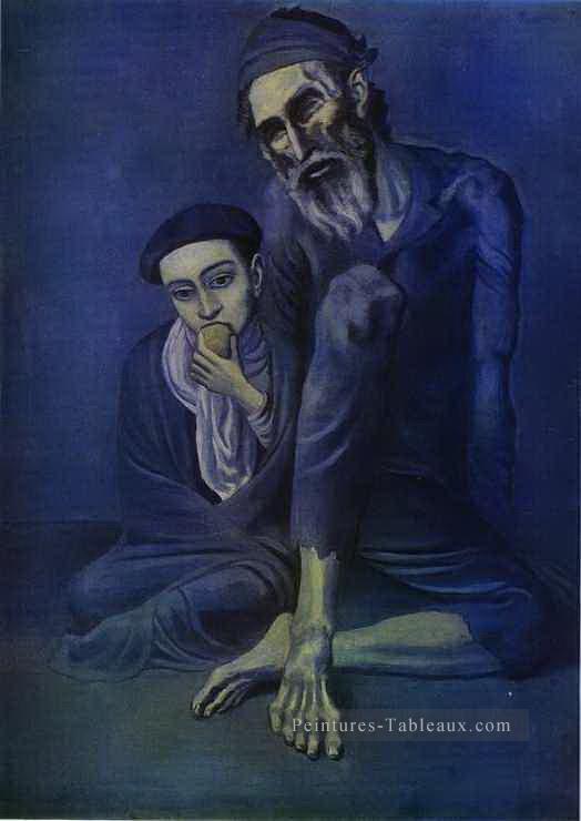 Vieux Juif 1903 Pablo Picasso Peintures à l'huile